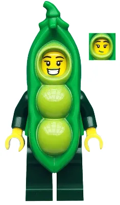 Peapod Costume Girl, Serie 20 (Minifigur ohne Ständer und Zubehör)