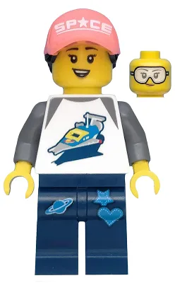 Weltraumfan, Serie 20 (Nur Minifigur, ohne Ständer und Zubehör)
