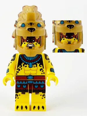 Oude krijger, serie 21 (minifiguur zonder standaard en accessoires)