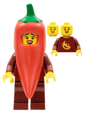 Fan de costume de chili, série 22 (Minifigurine uniquement, sans support ni accessoires)