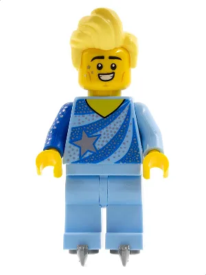 Champion de patinage artistique, série 22 (Minifigurine uniquement, sans support ni accessoires)