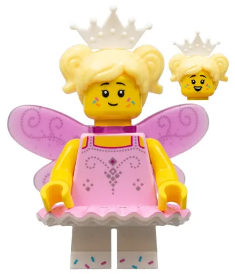 Fée Sucrée, Série 23 (Minifigurine uniquement, sans support ni accessoires)