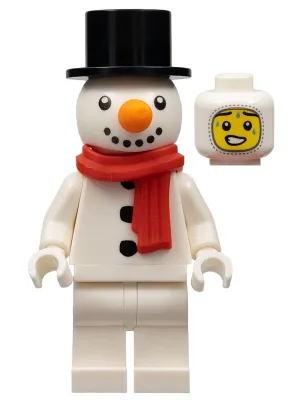 Bonhomme de neige, série 23 (Minifigurine uniquement, sans support ni accessoires)