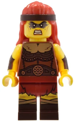 Wilder Barbar, Serie 25 (Nur Minifigur, ohne Ständer und Zubehör)