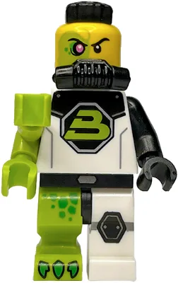 Mutant Blacktron, Série 26 (Minifigurine uniquement, sans support ni accessoires)