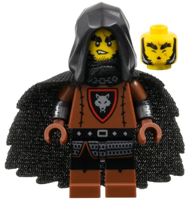 Maître des bêtes de la meute de loups, série 27 (Minifigurine uniquement, sans support ni accessoires)