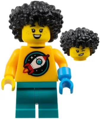 Enfant Astronome, Série 27 (Minifigurine uniquement, sans support ni accessoires)