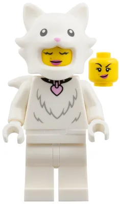 Katzenkostüm-Fächer, Serie 28 (nur Minifigur, ohne Ständer und Zubehör)