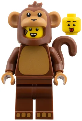 Fächer mit Affenkostüm, Serie 28 (nur Minifigur, ohne Ständer und Zubehör)