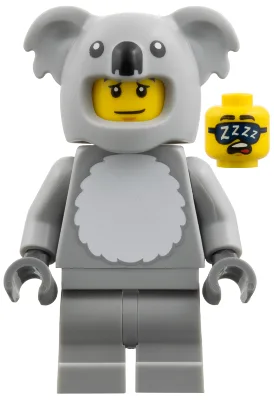 Koala-Kostüm-Fan, Serie 28 (nur Minifigur, ohne Ständer und Zubehör)