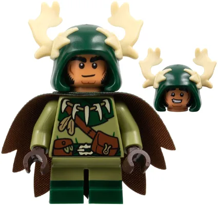 Halbling-Druide, Dungeons & Dragons (Nur Minifigur, ohne Ständer und Zubehör)