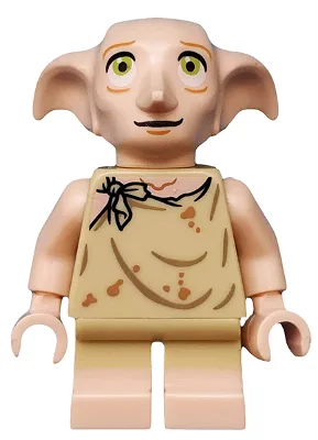 Dobby, Harry Potter, Série 1 (Minifigurine uniquement, sans support ni accessoires)