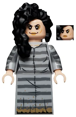 Bellatrix Lestrange, Harry Potter, Série 2 (Minifigurine uniquement, sans socle ni accessoires)
