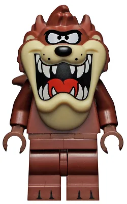 Diable de Tasmanie, Looney Tunes (Minifigurine uniquement, sans support ni accessoires)