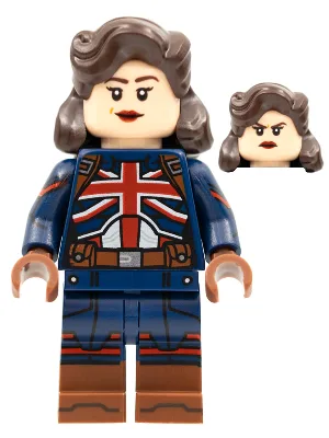 Captain Carter, Marvel Studios, Série 1 (Minifigurine uniquement, sans support ni accessoires)