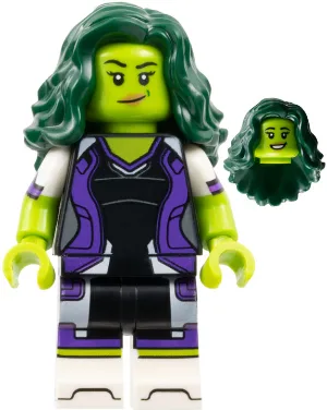 She-Hulk, Marvel Studios, Série 2 (Minifigurine uniquement, sans support ni accessoires)