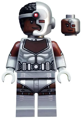 Cyborg, DC Super Heroes (Minifigurine uniquement, sans support ni accessoires)