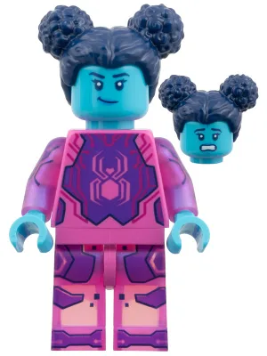 Margo Kess / Spider-Byte, Spider-Man Across the Spider-Verse (Nur Minifigur, ohne Ständer und Zubehör)