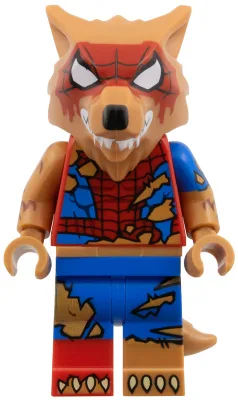 Peter Parker / Werwolf-Spider-Man, Spider-Man im Spider-Verse (Nur Minifigur, ohne Ständer und Zubehör)