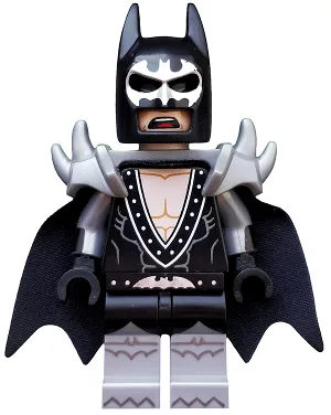 Batman Glam Metal, Le film LEGO Batman, Série 1 (Minifigurine uniquement, sans support ni accessoires)