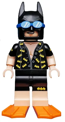 Batman en vacances, Le film LEGO Batman, Série 1 (Minifigurine uniquement, sans support ni accessoires)