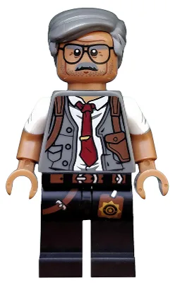 Commissaire Gordon, Le film LEGO Batman, Série 1 (Minifigurine uniquement, sans support ni accessoires)