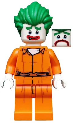 Joker d'Arkham Asylum, Le film LEGO Batman, Série 1 (Minifigurine uniquement, sans support ni accessoires)