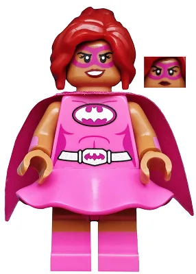 Batgirl rose, Le film LEGO Batman, Série 1 (Minifigurine uniquement, sans support ni accessoires)