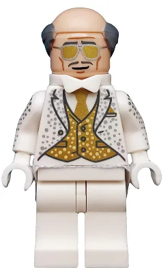 Disco Alfred Pennyworth, The LEGO Batman Movie, Serie 2 (Nur Minifigur ohne Ständer und Zubehör)