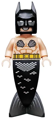 Meerjungfrauen-Batman, The LEGO Batman Movie, Serie 2 (Nur Minifigur, ohne Ständer und Zubehör)