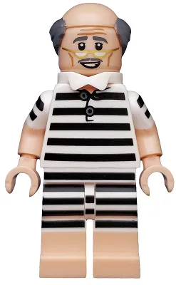 Alfred Pennyworth im Urlaub, The LEGO Batman Movie, Serie 2 (Nur Minifigur ohne Ständer und Zubehör)