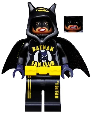Bat-Merch Batgirl, The LEGO Batman Movie, Serie 2 (Nur Minifigur, ohne Ständer und Zubehör)