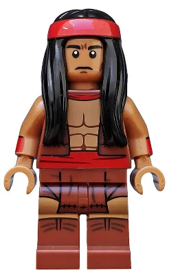Apache Chief, The LEGO Batman Movie, Serie 2 (Nur Minifigur, ohne Ständer und Zubehör)