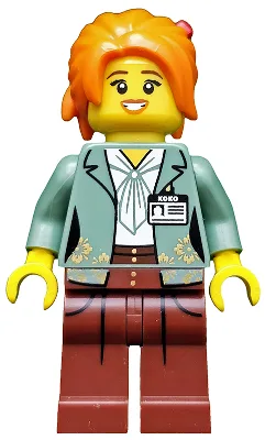 Misako, Le film LEGO Ninjago (Minifigurine uniquement, sans support ni accessoires)
