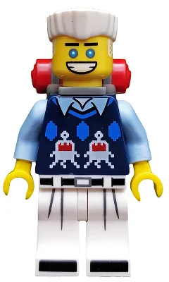 Zane, le film LEGO Ninjago (Minifigurine uniquement, sans support ni accessoires)
