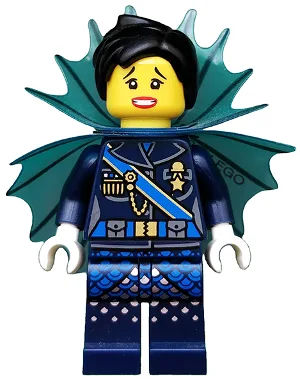 Général de l'armée des requins n° 1, Le film LEGO Ninjago (Minifigurine uniquement, sans support ni accessoires)