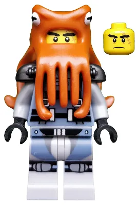 Pieuvre de l'armée des requins, Le film LEGO Ninjago (Minifigurine uniquement, sans support ni accessoires)