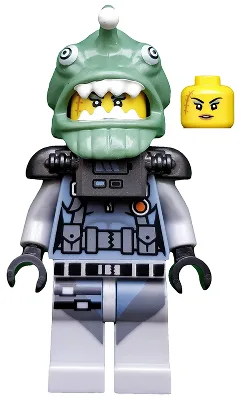 Pêcheur de l'armée des requins, Le film LEGO Ninjago (Minifigurine uniquement, sans support ni accessoires)