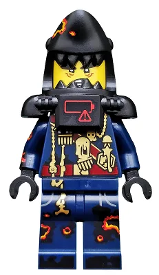 Armée de requins Grand-père blanc, Le film LEGO Ninjago (Minifigurine uniquement, sans support ni accessoires)