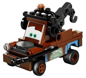 Tow Mater - Ogen recht vooruit kijken met headset