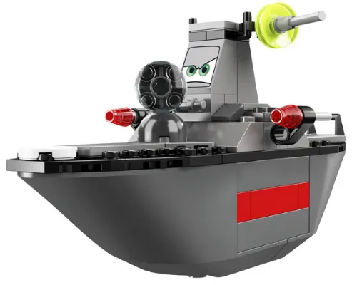Kampfschiff ohne Aufkleber