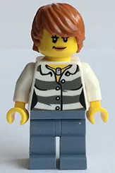 Swamp Police - Crook Female with Dark Orange Hair