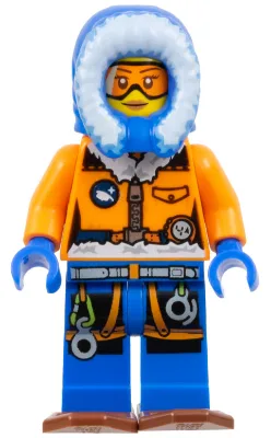 Arctic Explorer, Female with Snowshoes