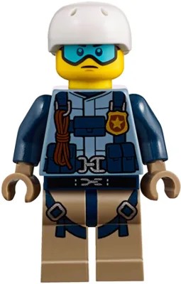 Mountain Police - Officer Male, Jacket with Harness