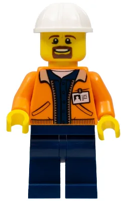 Miner - Equipment Operator with Beard