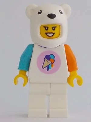 Ice-Cream Shop Vendor - Female, Polar Bear Suit