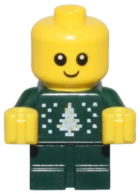 Baby - Dark Green Holiday Sweater
