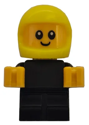 Driver Junior - Black Body, Neon Yellow Helmet (Firefighter)