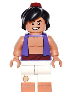 Aladdin, Disney, Série 1 (Minifigurine uniquement, sans support ni accessoires)