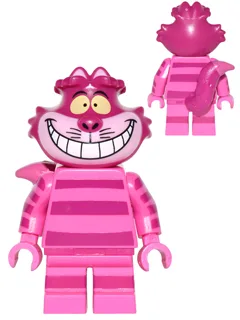 Chat du Cheshire, Disney, Série 1 (Minifigurine uniquement, sans support ni accessoires)